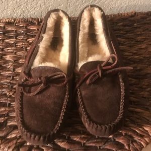 Ugg moccasins brown